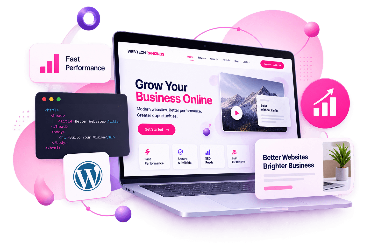 Web Tech Rankings web development services